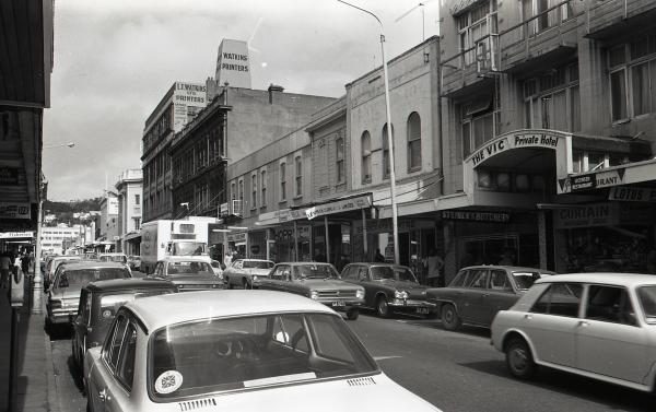 00291 4 987 Areas in and around Bute Street Walter Street Binham Street and east frontage Cuba Street from Garret to Vivian Street 06 Apr 1973 4