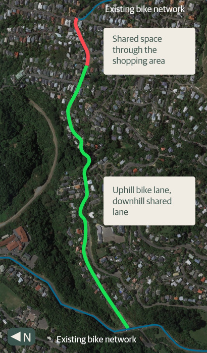 Wadestown changes for people riding2x v2